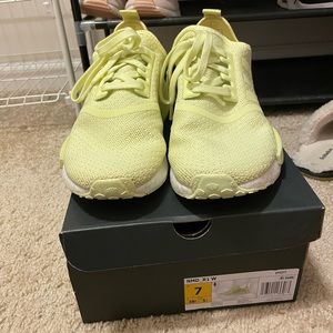 ADIDAS NMD’s YELLOW NEON WITH BOX LIMITED EDITION COLOR
